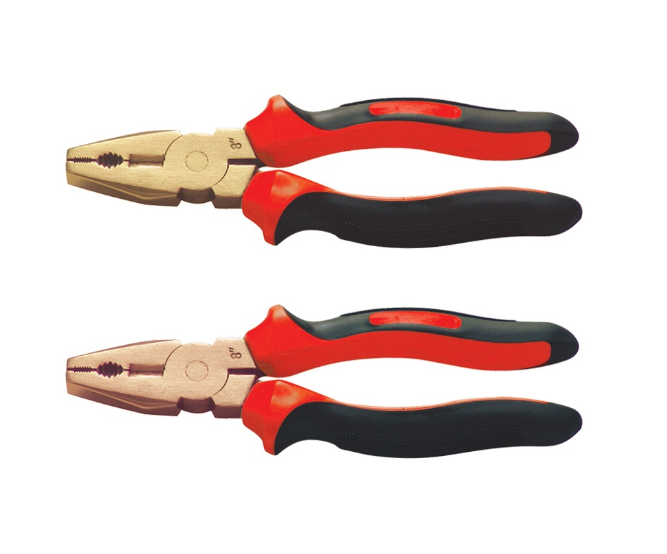 HART 8-inch Multifunction Linesman Pliers With Comfort Grips, Chrome Vanadium