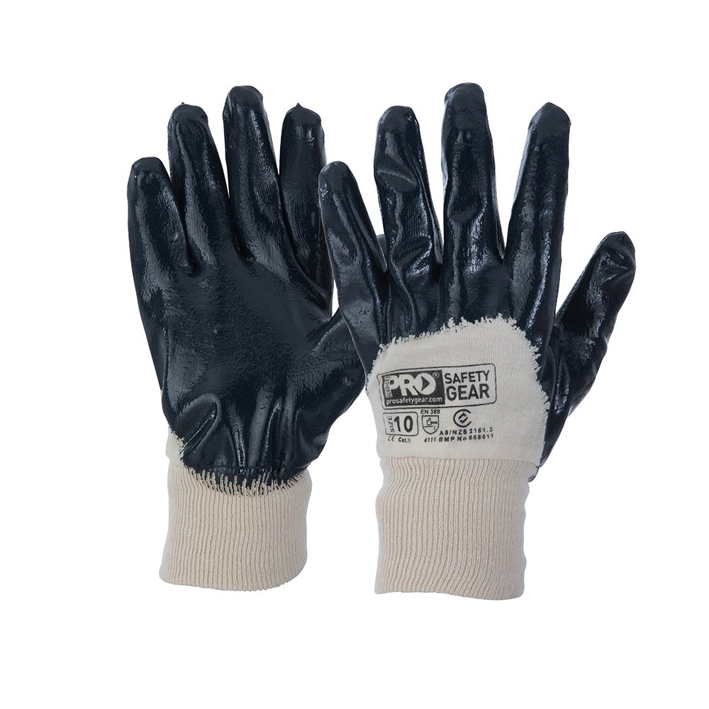 Pro Choice Super-guard Blue Nitrile 3/4 Dipped X12 Gloves - NBRHB main image 0