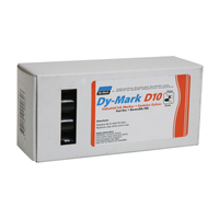 Dy-Mark D10 Permanent Industrial Marker 2-4mm (Box of 12) - Black