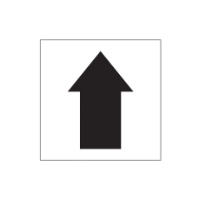 Up Arrow Stencil (Poly)- 445 x 445mm