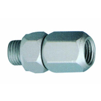 Alemlube Straight Grease Gun Swivel - 1/8" BSP (m) x 1/8" BSP (f)