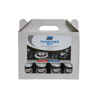 Dy-Mark Flawchek 4-Part Inspection Kit - 4 x 350 g (Preclean, Penetrant, Remover, Developer)