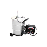 Alemlube Mobile Oil Transfer Kit w/ Samoa Oil Control Valve & Flexible Nozzle- 205L