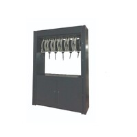 Alemlube Hose Reel Gantry & Storage Cabinet - 6 Hose Reels