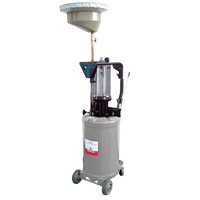 Alemlube Waste Oil Drain/Evacuator  w/ 80L Reservoir & 20L Catchment Bowl & 12L Inspection chamber