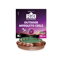 RID 125g Mosquito Coils + Stand - 10 Pack