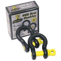 Black Rat 4WD Bow Shackle (3.2t WLL) - 16 x 19mm