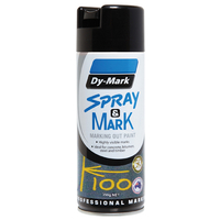 Dy-Mark Spray & Mark Line Marking Paint (350g) - Black