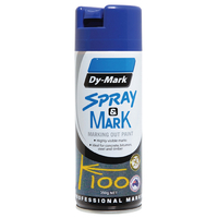 Dy-Mark Spray & Mark Line Marking Paint (350g) - Blue
