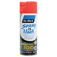 Dy-Mark Spray & Mark Line Marking Paint (350g) - Fluro Red