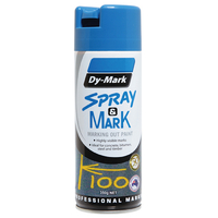 Dy-Mark Spray & Mark Line Marking Paint (350g) - Fluro Blue