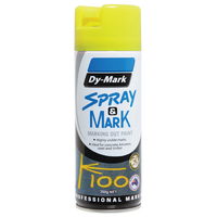 Dy-Mark Spray & Mark Line Marking Paint (350g) - Fluro Yellow