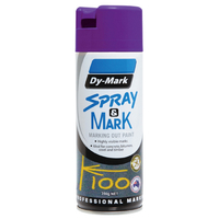 Dy-Mark Spray & Mark Line Marking Paint (350g) - Fluro Violet