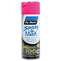 Dy-Mark Spray & Mark Line Marking Paint (350g) - Fluro Pink