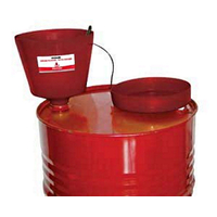 Alemlube Waste Oil Drum Funnel w/ Cover