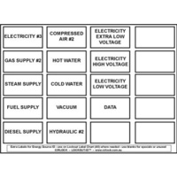 Cirlock Lockout-ID Label Chart - A4