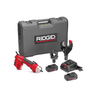 Electrical Crimp Tool Kit w/ Cutting Heads, Case, Batteries & Charger
