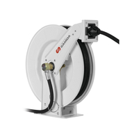 Samoa Open Oil Reel w/ Hose & Hose Stop - 10m x 12mm ID