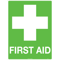 First Aid Safety Sign