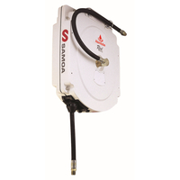 Samoa Covered Oil Reel w/ Hose & Hose Stop - 10m x 12mm ID