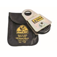 Black Rat Off-Road Sheave Block w/ Carry Bag (8t MBS) - 11m