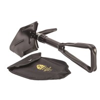 Black Rat Folding Shovel & Pick w/ Carry Pouch