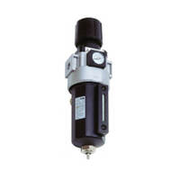 Alemlube 1/4" Filter & Regulator w/ Gauge