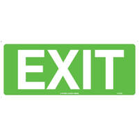 Exit Safety Sign