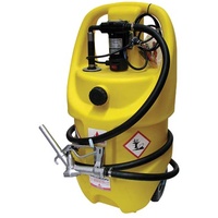 Alemlube Mobile Poly Tank w/ 12V Kit (Manual Nozzle) - 68L