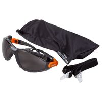 Blitz Safety Specs (Clear) w/ Bonus Strap & Pouch