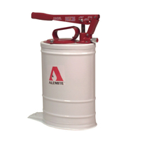 Alemite Multi-Pressure Grease Bucket Bump w/o Hose & Coupler - 2,500psi /5,000psi
