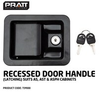Pratt Recessed Door Handle (Latching)