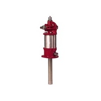 Alemite 6:1 Ratio Pump Stub - 4-1/4" Air Motor - 38LPM