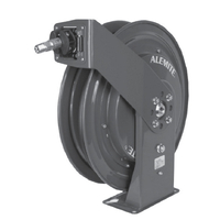 Alemite Heavy Duty Single Pedestal Grease Reel w/ Hose & Hose Stop - 10m x 6mm ID