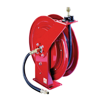 Alemite Severe Duty Single Pedestal Oil Reel w/ Hose - 15m x 10mm ID
