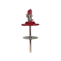 Alemite 70:1 Ratio Super 'H' Grease Pump w/ Cover & Follower Plate - 20kg