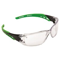 Cirrus Soft Green Arms Safety Glasses - Clear A/F Lens