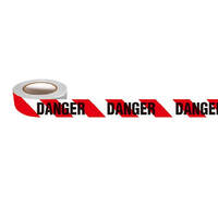  Barricade Tape (Red/White - Danger) - 150m x 75mm  
