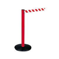  Economy Indoor/Outdoor Barrier System - Red/White