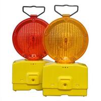  Traffic Warning Light Red w/ Rotating Lens - 180mm