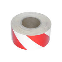  Reflective Tape Class 2 (Red/White) - 45.7m x 75mm 