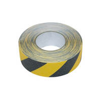 Aisle Marking Tape (Black/Yellow) - 18m x 50mm  