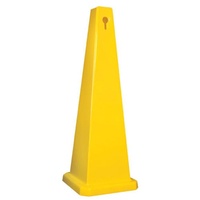  4 Sided Safety Cone 890mm