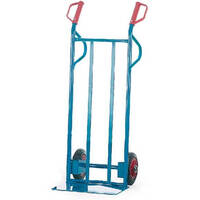  Heavy Duty Upright Trolley (Solid Rubber Wheels) - 180kg 