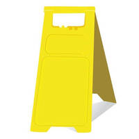  Heavy Duty Floor Stand (Yellow) - 660mm x 300mm