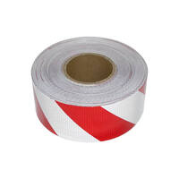  Reflective Tape Class 1 (Red/White) - 45.7m x 75mm  