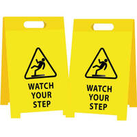  Economy Floor Stand ('Watch Your Step') - 300 x 500mm