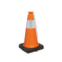  Economy Reflective Traffic Cone (Orange) - 1.5kg