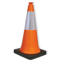  Economy Reflective Traffic Cone (Orange) - 3.1kg