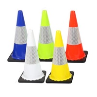 Reflective Blue Traffic Cone 450mm - 1.6kg